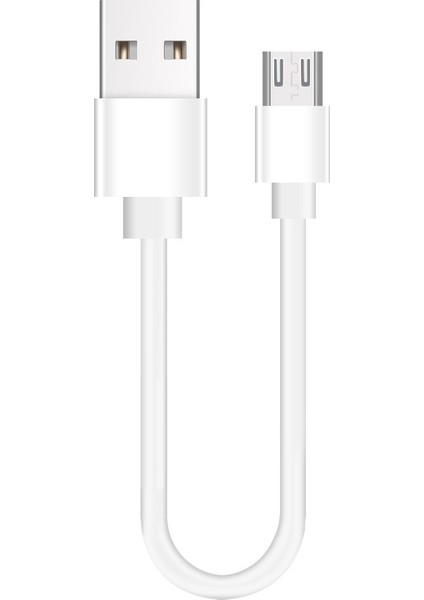 Beyaz 6 Adet Kısa Kablo 25CM Mikro USB C Tipi Tel Şarj Kablosu iphone Android Için 2A Hızlı Şarj Cep Telefonu Şarj Istasyonu (Yurt Dışından) modelleri