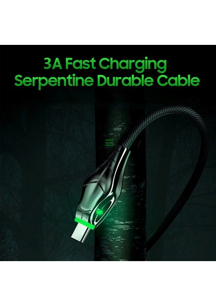 3A Örgülü USB Tip C Kablo Hızlı Şarj Kablosu Kablosu Usb-C Şarj Cihazı Cep Telefonu Usbc Tip-C Kablo Samsung S20 S10 Artı Xiaomi (Yurt Dışından) fiyatları