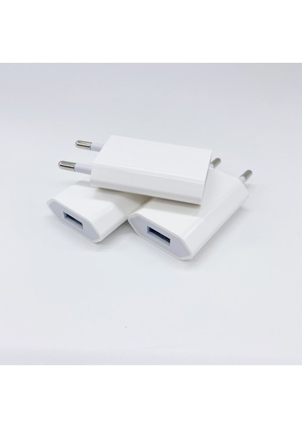 Evrensel 5 Adet Seyahat USB Duvar Şarj Cihazı Ab Tak 5 V/1A Hızlı Şarj iPhone 13 12 11 8 Artı x Xs Max Cep Telefonu Ac Adaptörü (Yurt Dışından) modelleri