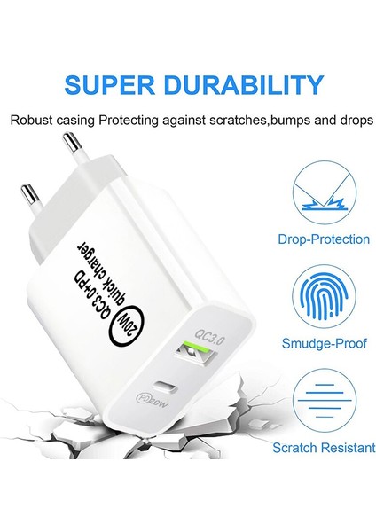 Yeni Seyahat Duvar Adaptörü Dönüştürücü Soket Güç Au/ingıltere/abd/ab Tak USB Şarj Aleti Cep Telefonu 20 W Çift USB Şarj (Yurt Dışından) fırsatları