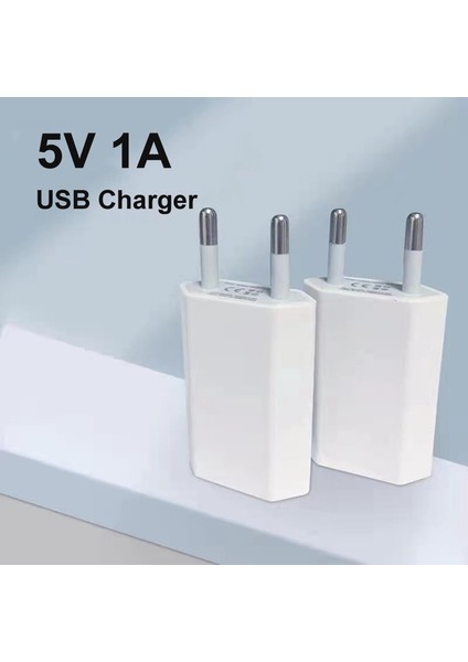 USB Telefon Şarj Cihazı 5 V 1A Seyahat Duvar Ab Tak Cep Telefonu Şarj Cihazı Ac Adaptörü iPhone 6 6 S 5 5 S Se USB Kablosu Şarj Cihazı (Yurt Dışından) modelleri