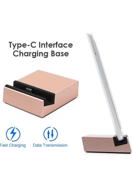 USB 3.1 Tip-C Telefon Şarj Cihazı Baz Istasyonu Beşiği Huawei Xiaomi Mi 4c Telefon Şarj Standı Güç Tutucu Dock (Yurt Dışından)