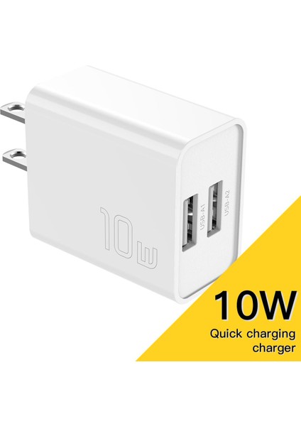 Essager USB Tip C Şarj Cihazı Hızlı Şarj 3.0 iPhone 14 Samsung Xiaomi 2 Port Çoklu Fiş Duvar Cep Telefonu Hızlı Şarj (Yurt Dışından)