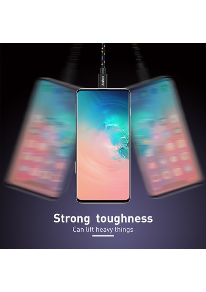 Acgicea USB C Tipi Kablo Samsung S20 S21 Xiaomi Naylon Cep Telefonu Hızlı Şarj Şarj Kablosu Android Için Mikro USB Kablosu (Yurt Dışından) indirimleri