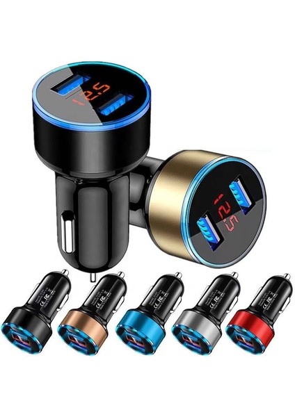 iPhone 11 Xr Max Için Çift USB Araç Şarj Cihazı Xiaomi Samsung Hızlı Şarj 3.0 Hızlı Araç Şarj Cihazı Telefon Şarj Adaptörü Arabada (Yurt Dışından) fiyatları