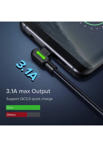 Mcdodo 3A USB C Tipi Kablo Mikro USB Hızlı Şarj Telefon Şarj Cihazı Veri Kablosu iPhone 13 12 11 Pro Max 8 7 Huawei Xiaomi Samsung (Yurt Dışından) fiyatları