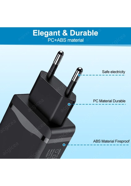 Hızlı Şarj 3.0 USB Şarj Aleti Abd, Ab Duvar Hızlı Şarj Cep Telefonu Tablet Şarj Cihazları iphone x 11 Samsung S7 Huawei Şarj Cihazı (Yurt Dışından) fiyatları