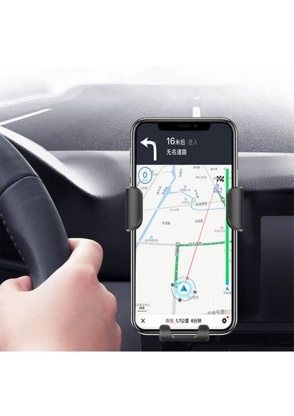 10W Qi Kablosuz Hızlı Şarj Cihazı Araç Montajlı Hava Firar Cep Telefonu Tutucu Şarj Standı IPhone 12 11 Pro Max Xiaomi Samsung Için Fit (Yurt Dışından) indirimleri