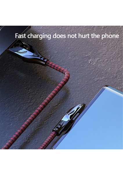 66W Dirsek USB C Kablosu Hızlı Şarj Telefon Kablosu Mikro USB Tip C Vooc Scp PD20W iPhone Huawei Xiaomi Realme Için Hızlı Şarj Kablosu (Yurt Dışından) fırsatları