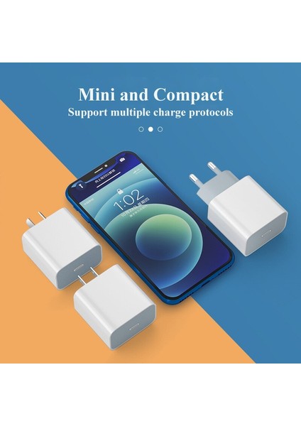 20W USB C Şarj Cihazı Pd Hızlı Şarj Bloğu C Tipi Güç Dağıtımı Duvar Adaptörü iPhone 14 13 12 Pro Max Se 11 7 8 Samsung Galaxy (Yurt Dışından) fırsatları