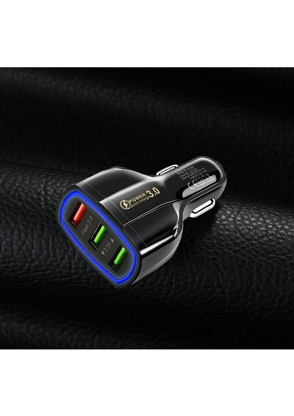 Andwıng Orijinal 3 USB Araç Şarj Cihazı Hızlı Şarj iPhone 12 13 Pro Samsung Xiaomi Redmi Cep Telefonu USB Hızlı Şarj (Yurt Dışından) modelleri