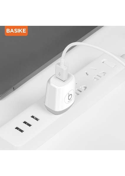 BASIKE-AT21P Hızlı Şarj Cihazı 2.1A Hızlı Şarj Seyahat Taşınabilir Mini Adaptör (Yurt Dışından) indirimleri