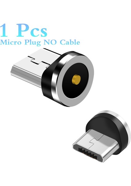Manyetik Fiş Mikro USB / Tip C / 8 Pin /aydınlatma Adaptörü USB Fişi (Yalnızca Manyetik Fiş) Yuvarlak Kafa Için Manyetik Kablo (Yurt Dışından) modelleri