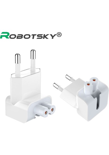 Duvar Ac Ayrılabilir Elektrik Euro Ab Tak Ördek Kafası Güç Adaptörü Apple iPad iPhone Için USB Şarj Cihazı MacBook (Yurt Dışından)