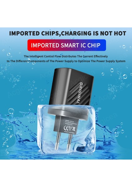 Çift USB Şarj Cihazı Dijital Ekran Cep Telefonu Şarj Cihazı Qc3.0 iPhone 12 Xiaomi Samsung Evrensel Adaptör Hızlı Şarj Şarj Cihazı (Yurt Dışından) fırsatları