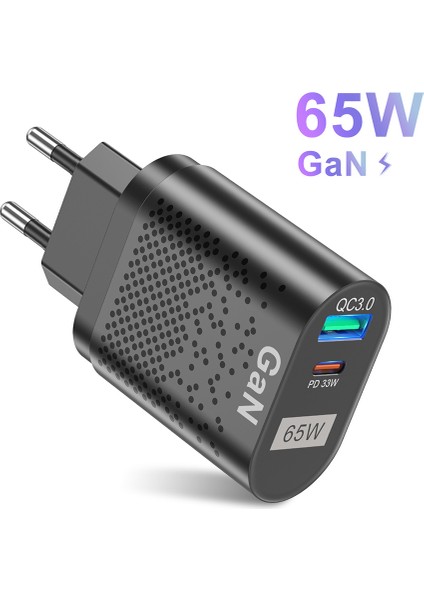 Galyum Nitrür USB Şarj Cihazı Pd Akıllı Hızlı Şarj Cep Telefonu Şarj Kafası Qc3.0 Dizüstü Evrensel Hızlı Gan Şarj Kaynağı (Yurt Dışından) fiyatları