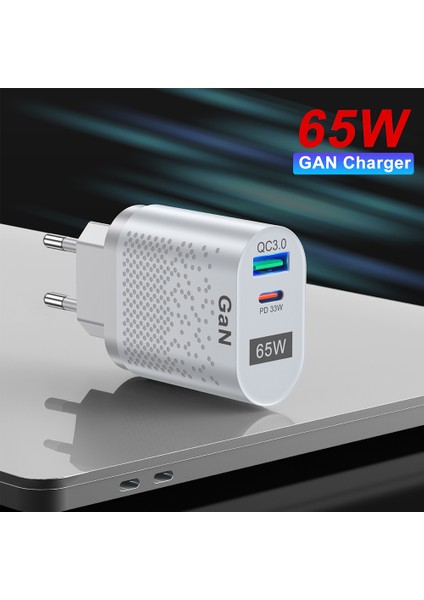 Galyum Nitrür USB Şarj Cihazı Pd Akıllı Hızlı Şarj Cep Telefonu Şarj Kafası Qc3.0 Dizüstü Evrensel Hızlı Gan Şarj Kaynağı (Yurt Dışından) fırsatları
