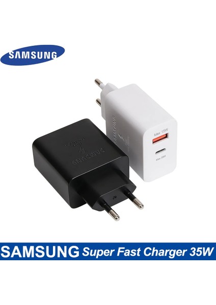 Samsung Orijinal Süper Hızlı Şarj Cihazı 35 W Pd Pps Seyahat Güç Adaptörü S21 S21 + S20 Fe Not 20 Ultra 10 10+ M51 A71 A52 A72 (Yurt Dışından) indirimleri