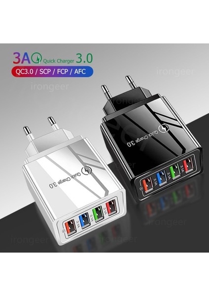 USB Şarj Aleti Hızlı Şarj 3.0 Hızlı Şarj Cihazı Qc3.0 Cep Telefonu Şarj Cihazı IPHONE11 7 8 Samsung Xiaomi Redmi Için USB Adaptörü Duvar (Yurt Dışından) modelleri
