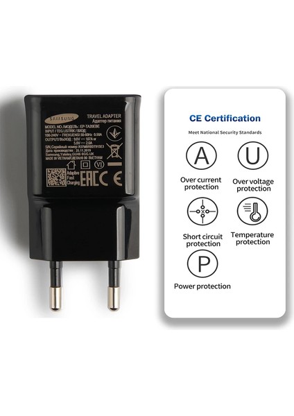 Samsung Galaxy Hızlı Şarj Cihazı USB C Tipi Kablo Güç Adaptörü 9V1.67A S10 + S10E Z Flip A22 A52 5g A32 A50 A60 A13 Için Hızlı Şarj (Yurt Dışından) modelleri