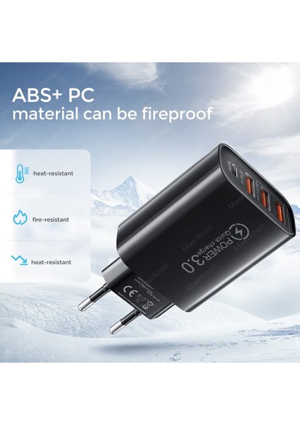 48W Pd USB Şarj Aleti Hızlı Şarj Qc 3.0 4.0 iPhone 13 12 Pro Samsung Huawei Xiaomi Cep Telefonu Tipi C Hızlı Şarj Adaptörü (Yurt Dışından) indirimleri