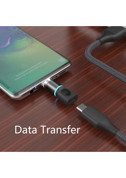 Candyeic USB Typec Manyetik Şarj Adaptörü Samsung Galaxy S20 Ultra Adaptör USB C Şarj Cihazı Oppo Ace2 Mıknatıs USB Adaptörü (Yurt Dışından) modelleri