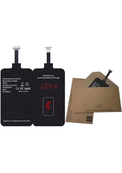 5V/2A 10W Qi Hızlı Kablosuz Şarj Alıcısı Şarj Aleti Pedi Bobini Için Telefon 6 7 Artı Tip-C Evrensel (Yurt Dışından) fırsatları