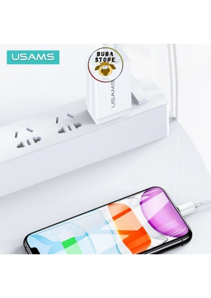Usams T24 Çift USB Şarj Adaptörü Seyahat Şarj Cihazı 2.1A (Yurt Dışından) indirimleri