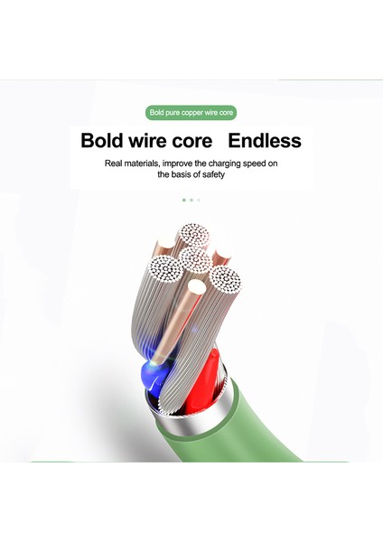 Hızlı Şarj Tipi C Kablo USB C Sıvı Yumuşak Silikon Veri Kablosu Huawei Xiaomi 1/1.5/2m Cep Telefonu Usb-C Şarj Kablosu (Yurt Dışından) modelleri