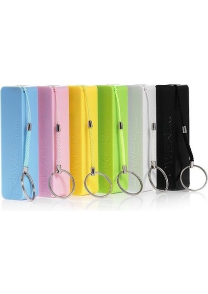 Taşınabilir 2600 Mah USB Harici Güç Bankası Kasa Paketi Kutusu 18650 Pil Şarj Cihazı Anahtarlık ile Pil Yok Powerbank (Yurt Dışından) fiyatları