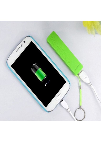 Taşınabilir 2600 Mah USB Harici Güç Bankası Kasa Paketi Kutusu 18650 Pil Şarj Cihazı Anahtarlık ile Pil Yok Powerbank (Yurt Dışından) indirimleri