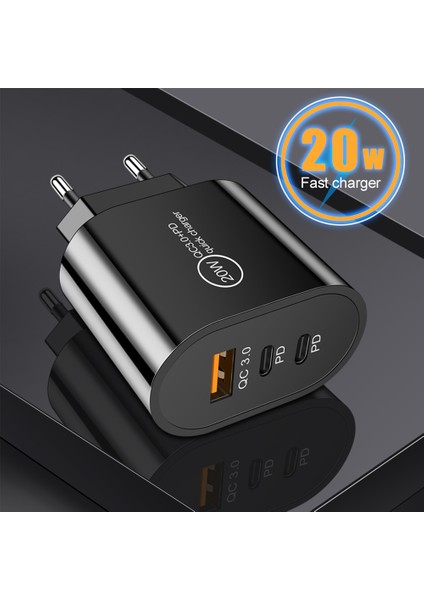 Ab/abd/ingiltere Tak USB Şarj Cihazı Cep Telefonu Için Hızlı Şarj Qc3.0 Samsung Xiaomi Şarj Için Hızlı Şarj Adaptörü (Yurt Dışından) modelleri