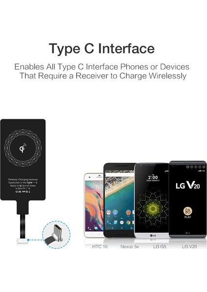 Adet Qi Kablosuz Şarj Alıcısı Evrensel Hızlı Kablosuz Şarj Adaptörü Tip C/mikro Usb/iphone Telefon Kablosuz Şarj Cihazları (Yurt Dışından) fiyatları