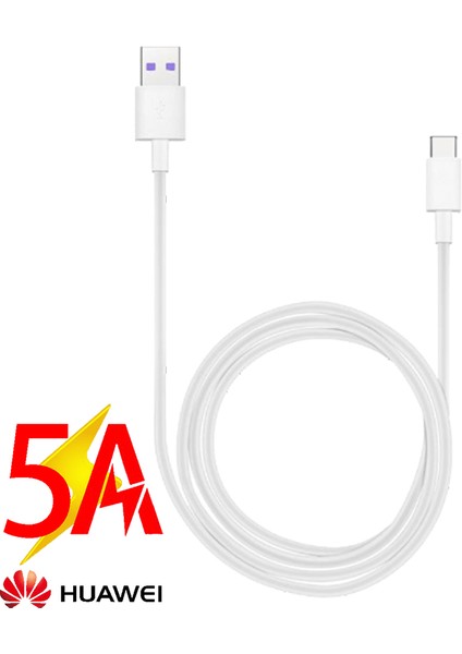 Huawei 5A Tip C Kablo P30 P20 Pro Lite Mate 30 20 10 Pro P10 Artı Lite USB 3.1 Tip-C Supercharge Süper Şarj Aleti Kablosu (Yurt Dışından) fiyatları