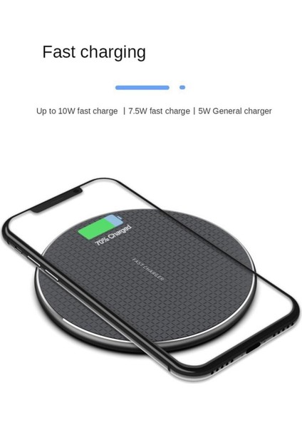 10W Kablosuz Hızlı Şarj Cihazları Için iphone 12 Mini 11 Pro Xs Max Xr Samsung Huawei Realme Oppo Xiaomi Qi Hızlı Kablosuz Şarj (Yurt Dışından)
