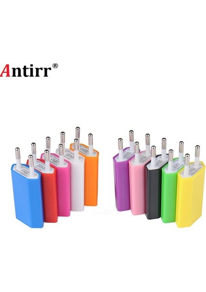 Xiaomi Için USB Güç Adaptörü Ab Tak 5 V Ac Mikro USB Duvar Şarj Cihazı Apple Iphone 6 Artı Lg Htc Için Samsung Adaptador USB (Yurt Dışından)