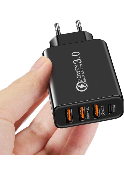 Olaf USB Tip C Şarj Cihazı Qc3.0 Cep Telefonu Hızlı Şarj iPhone 13 12 Pro Xiaomi Huawei Poco Pd USB C Şarj Adaptörü Seyahat (Yurt Dışından) indirimleri