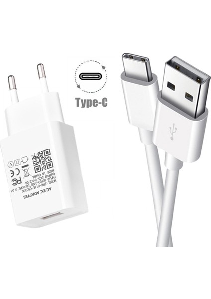 Telefon Şarj Adaptörü Samsung Galaxy S21 S20 Fe Ultra A21 S A51 A71 A50 A70 A30 Ab Tak Seyahat Duvar Şarj Cihazı 2A Hızlı Şarj (Yurt Dışından)