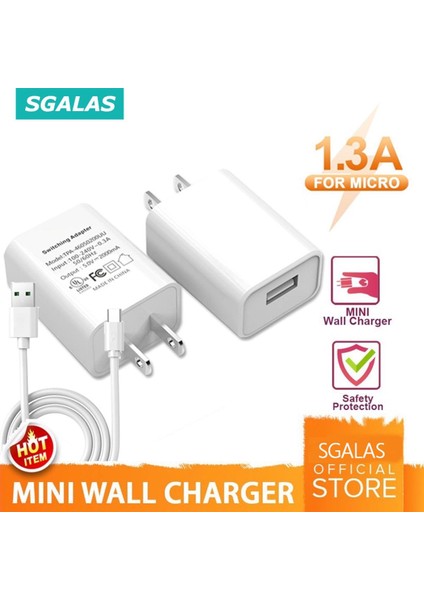 Evrensel Taşınabilir USB Şarj Adaptörü Android Için Hızlı Şarj Şarj Cihazı (Yurt Dışından)