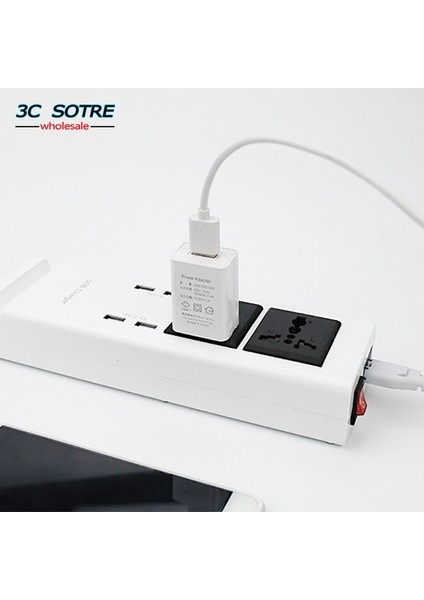 Evrensel Taşınabilir USB Şarj Adaptörü Android Için Hızlı Şarj Şarj Cihazı (Yurt Dışından) indirimleri