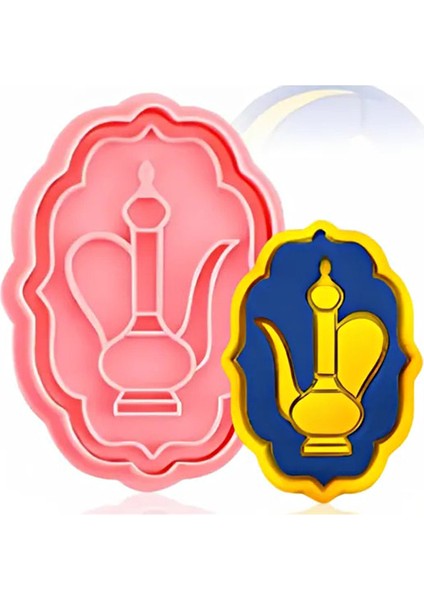 Ramazan Ayı Özel Kurabiye Kalıbı Şekillendirici Kopat 2 Parça