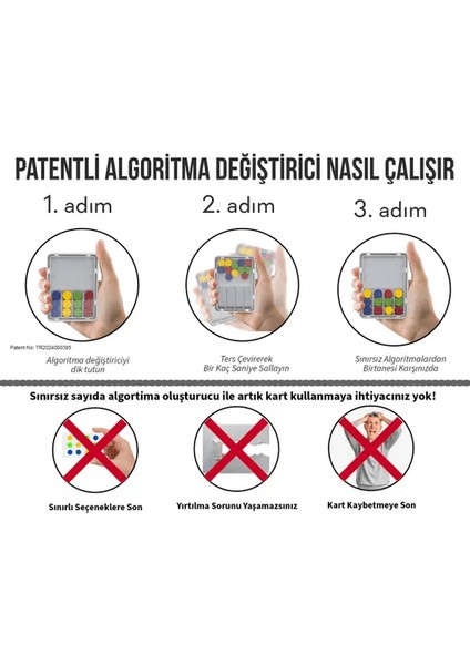 Master Abacus Rubik Abaküs Montessori Zeka Oyunu Dijital Oyun Kartları ile Destekli