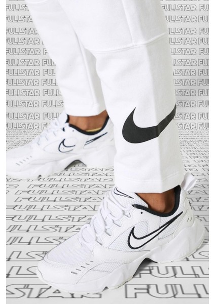 Air Heights White Sneaker Hakiki Deri ve Tekstil Günlük Spor Ayakkabı Beyaz