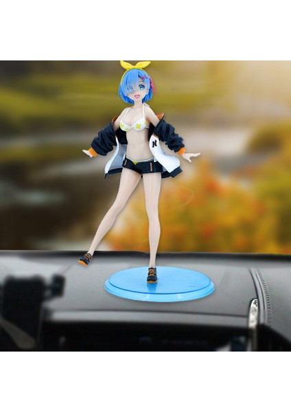 Childrenworld Anime Aksiyon Modeli Kız Karikatür Rem Şekilli Kalıp Oyuncaklar Hobi Koleksiyonu (Yurt Dışından) fırsatları