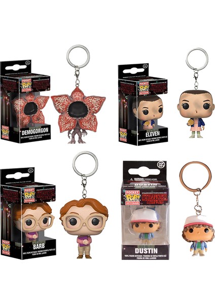Yeni Gelmesi Anahtarlık Stranger Things Şekil Onbir Steve Robin Koleksiyonu Oyuncaklar (Yurt Dışından) fiyatları