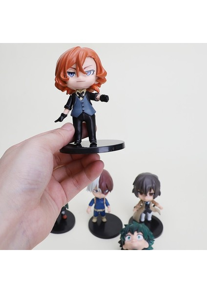 Adet Anime Bungo Sokak Köpekleri Figürleri 10 cm Dazai Osamu Nakahara Chuuya Pvc Action Figure Bungo Sokak Modeli Oyuncak Bebek Çocuklar Için (Yurt Dışından) fırsatları
