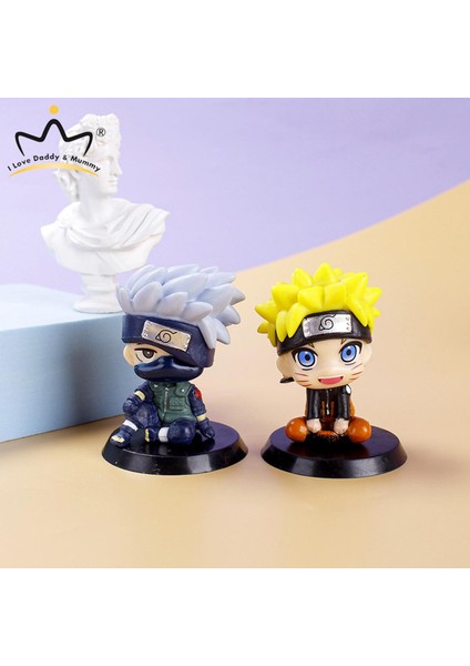 2 Adet/takım Naruto Rakamlar Anime Figürü Uzumaki Kakashi Aksiyon Heykelcik S Versiyonu Pvc Dekorasyon Koleksiyonu Erkek Çocuk Oyuncakları (Yurt Dışından)