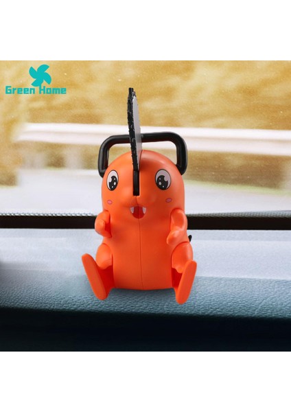 Yeşil Ev Testere Adam Figürü Katı Model Aksiyon Figürü Anime Bebek Süsleme (Yurt Dışından) fırsatları