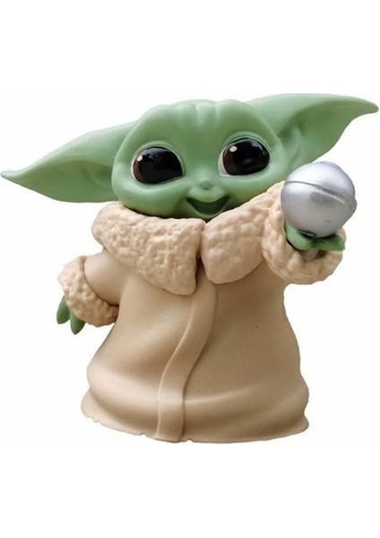 Mandalorian Savaş Yıldızı Küçük Bebek Yoda Heykeli Şekil Oyuncaklar Ev Süsler Dere Için Hediye (Yurt Dışından) indirimleri