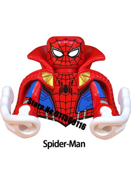 Dısney Mysterio Doktor Ahtapot Örümcek Adam Yeşil Goblin Yapı Taşları Doktor Garip Sandman Kertenkele Aksiyon Figürü Çocuk Oyuncak Tuğla (Yurt Dışından)